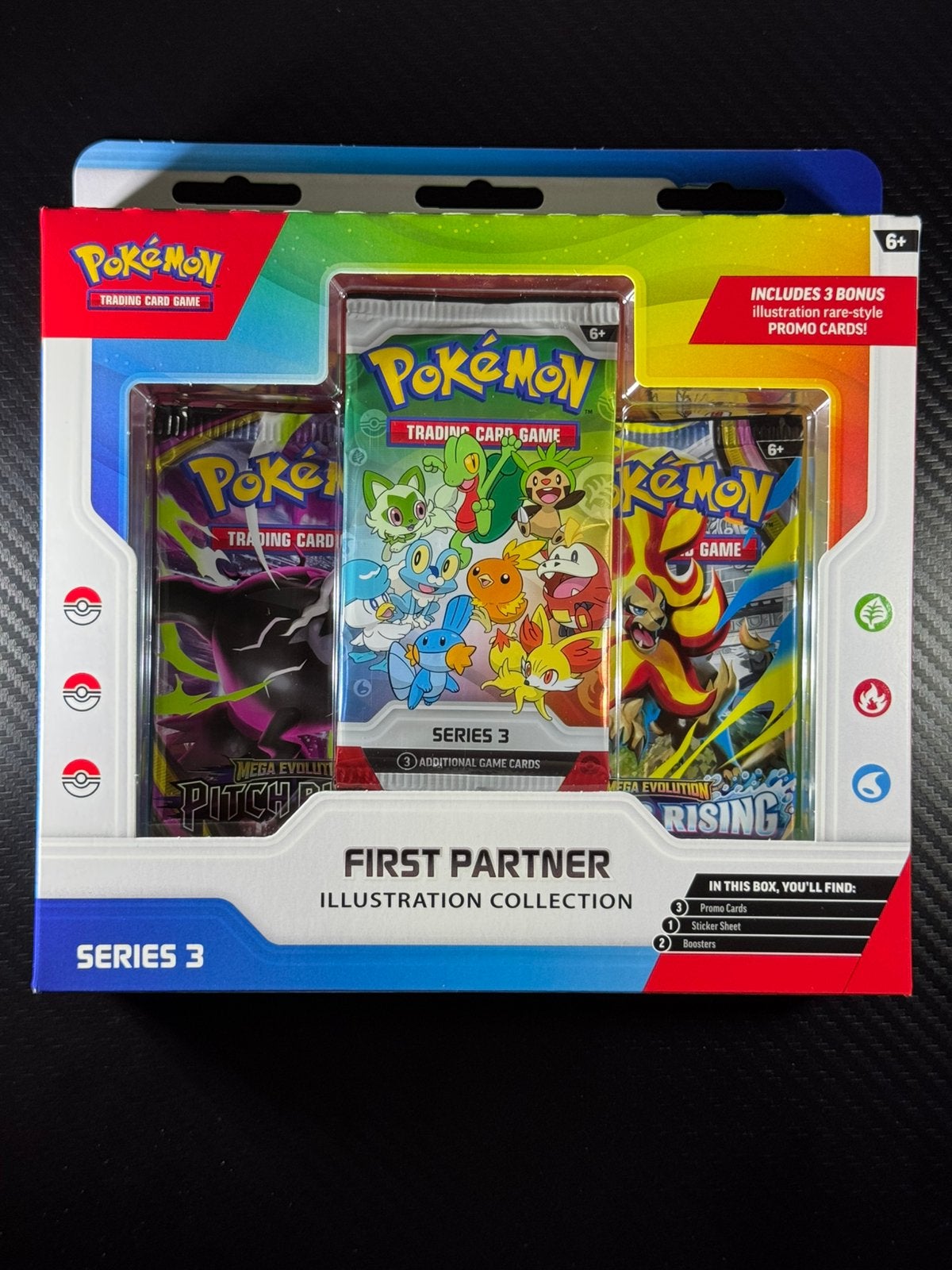 Pokémon First Partner Illustration | Series 3 | 30th, Verzenden, Nieuw, Boosterbox