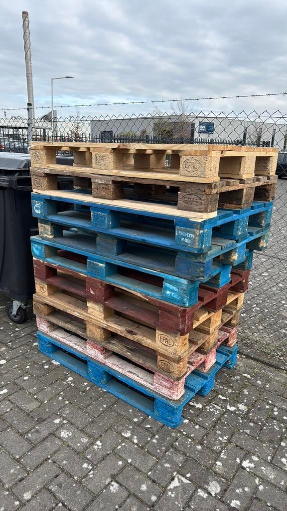 Euro pallets te koop, Ophalen, Zo goed als nieuw, Pallet, Minder dan 200 cm