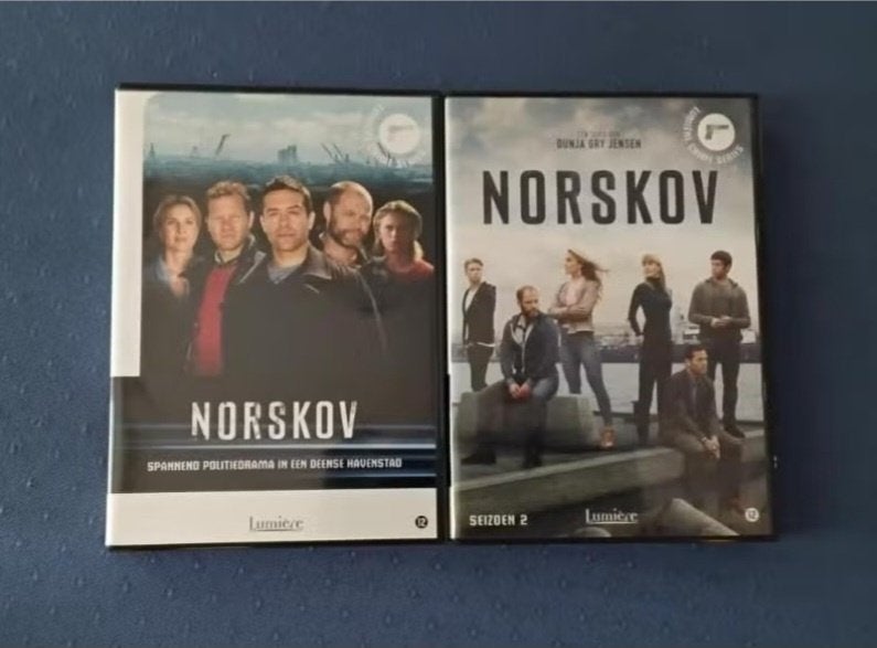 DVD Norskov seizoen 1 én 2 (Lumière), Cd's en Dvd's, Vanaf 12 jaar, Ophalen, Zo goed als nieuw, Overige genres