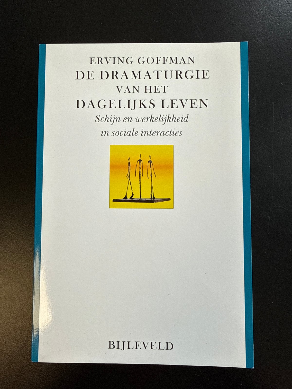 Erving Goffman - De dramaturgie van het dagelijks leven, Maatschappij en Samenleving, Nieuw, Ophalen of Verzenden, Nederland