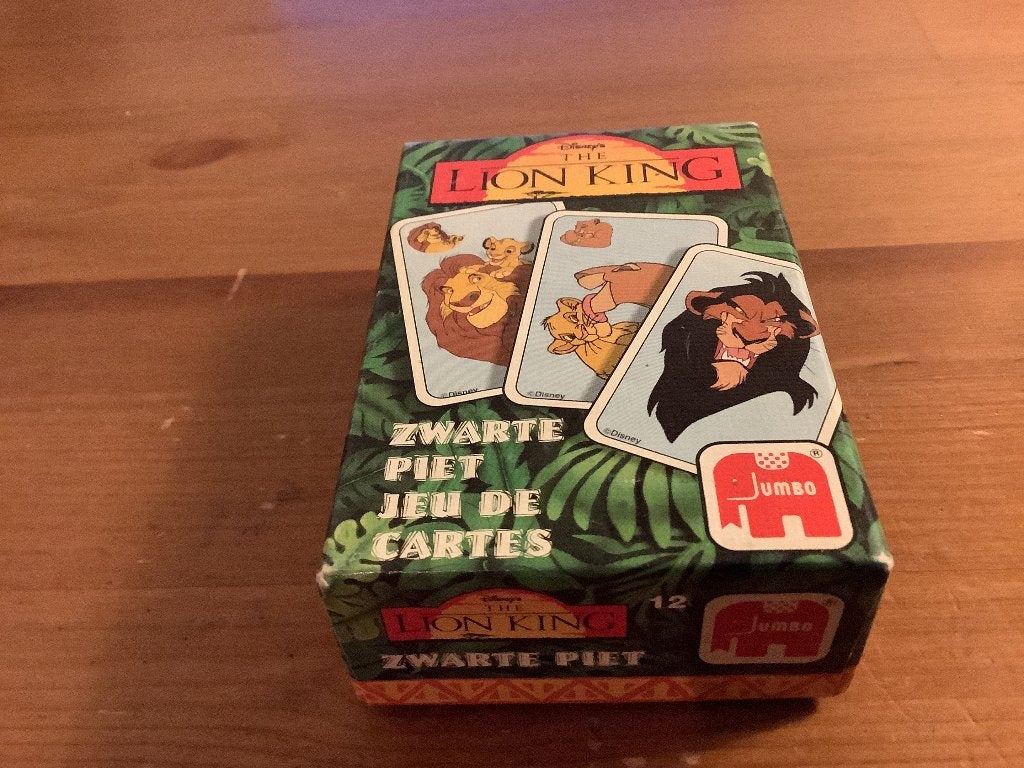 Lion King Zwarte Piet. Jumbo 1994 vintage, Ophalen of Verzenden, Jumbo