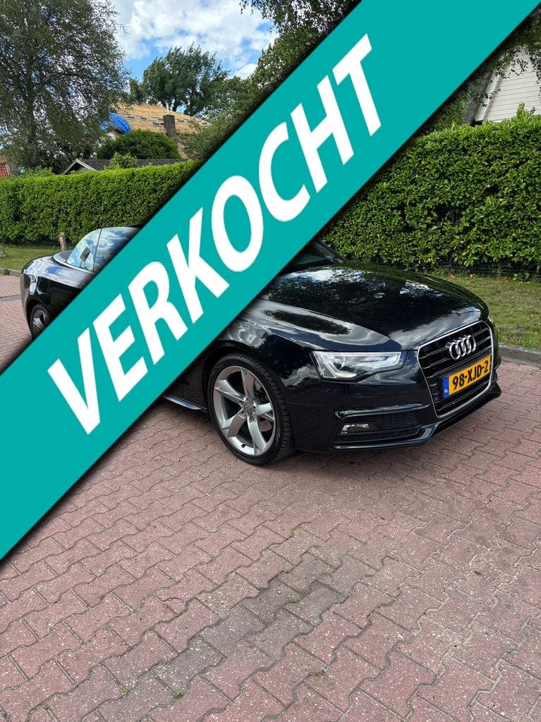 Audi A5 Cabriolet 1.8 TFSI Pro Line S AUT CABRIO NAP NIEUWST, Euro 5, Gebruikt, 4 cilinders, Cabriolet