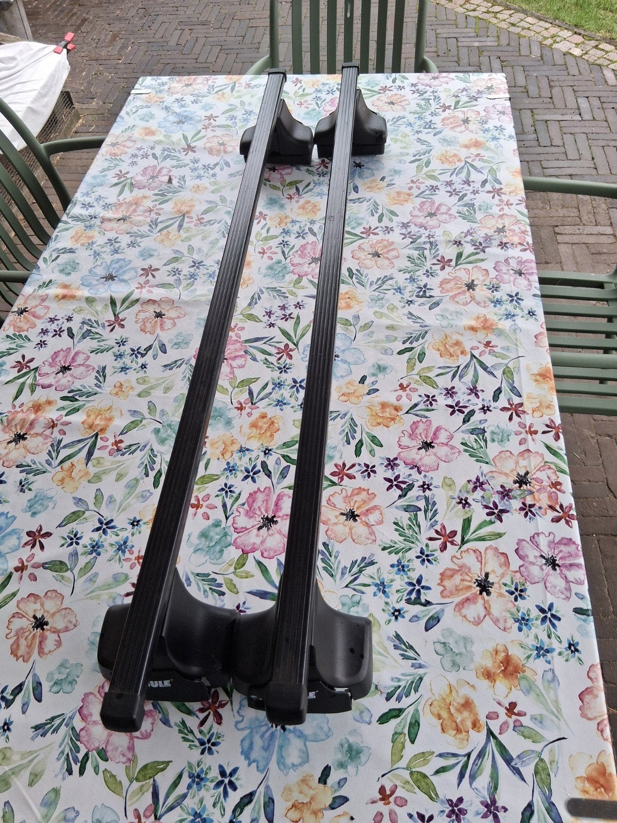 Thule dakdragers toyota yaris 2005 tm 2009, Auto diversen, Ophalen, Zo goed als nieuw