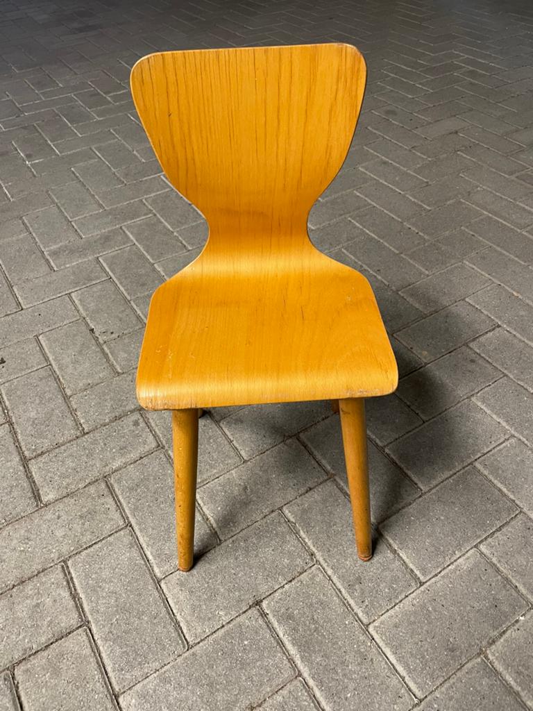 Vintage kinderstoel hout, Ophalen, Gebruikt, Stoel(en)