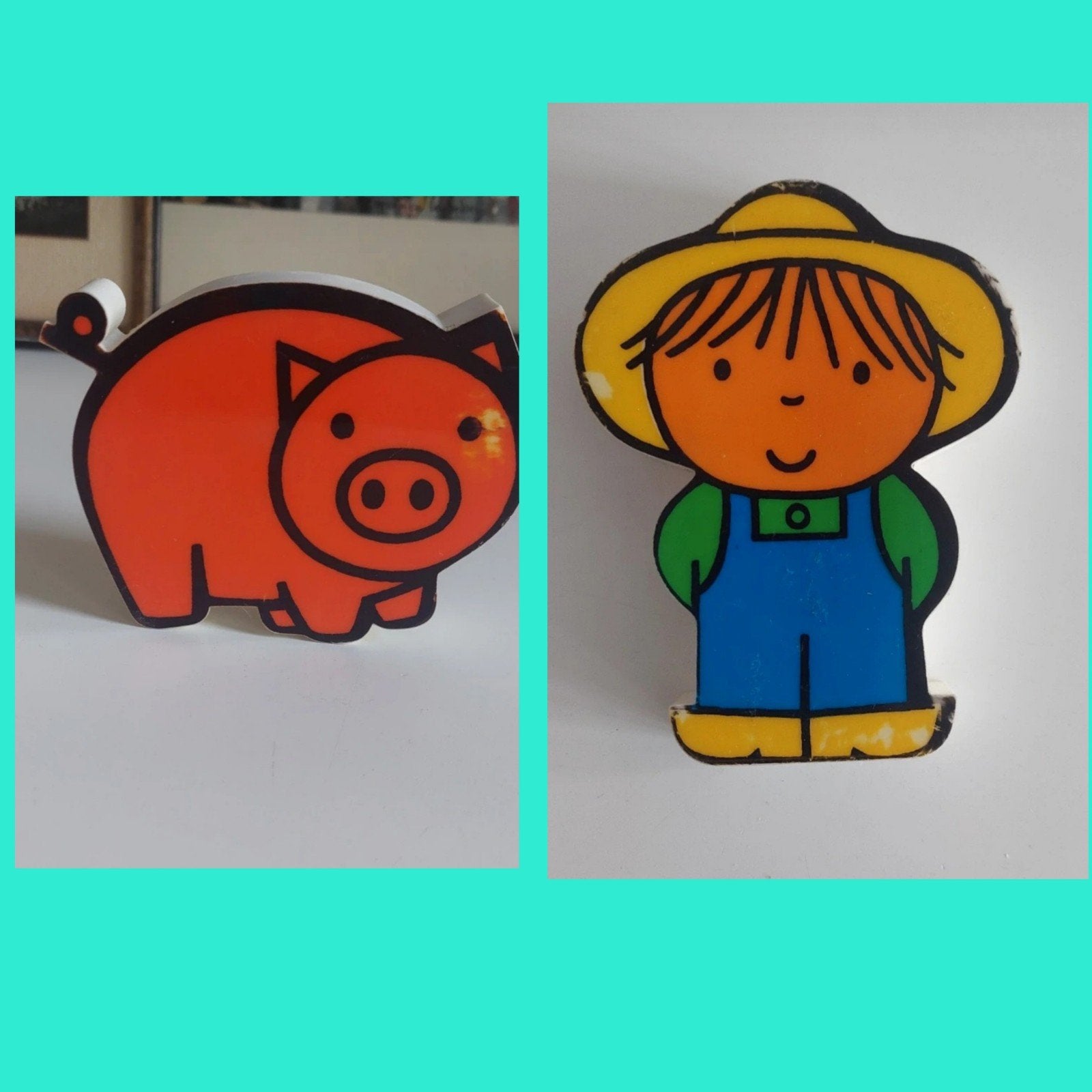 Vintage 70s Dick Bruna Nijintje Playcraft
Squeeze 'n squeak, Kinderen en Baby's, Ophalen of Verzenden, Gebruikt, Jongen of Meisje