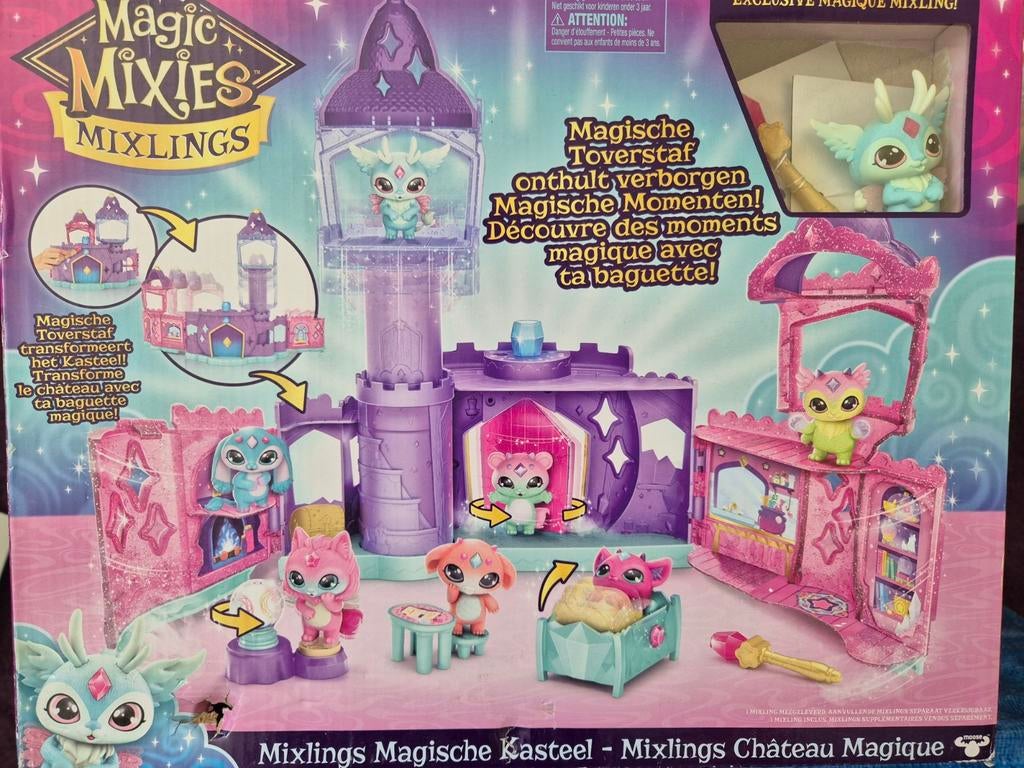 Magic Mixies Mixlings Magisch Kasteel in doos, Ophalen of Verzenden, Nieuw, Meisje