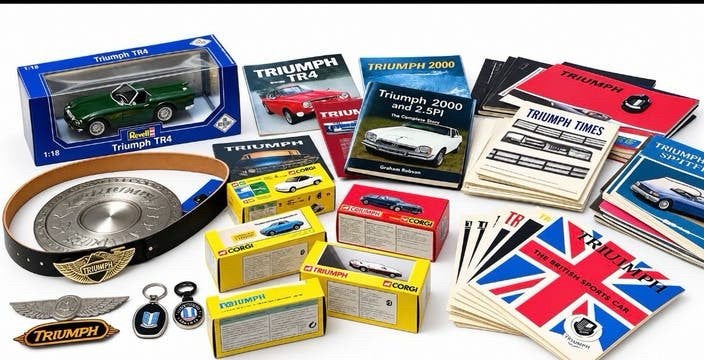 TRIUMPH - VERZAMELING modellen, boeken, folders etc., Ophalen of Verzenden