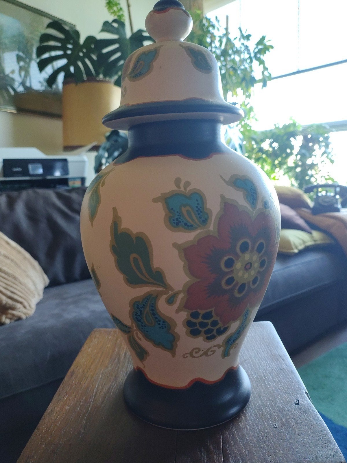 3-delig Modica Gouda Plateel Kaststel - Handgeschilde, Antiek en Kunst, Ophalen of Verzenden