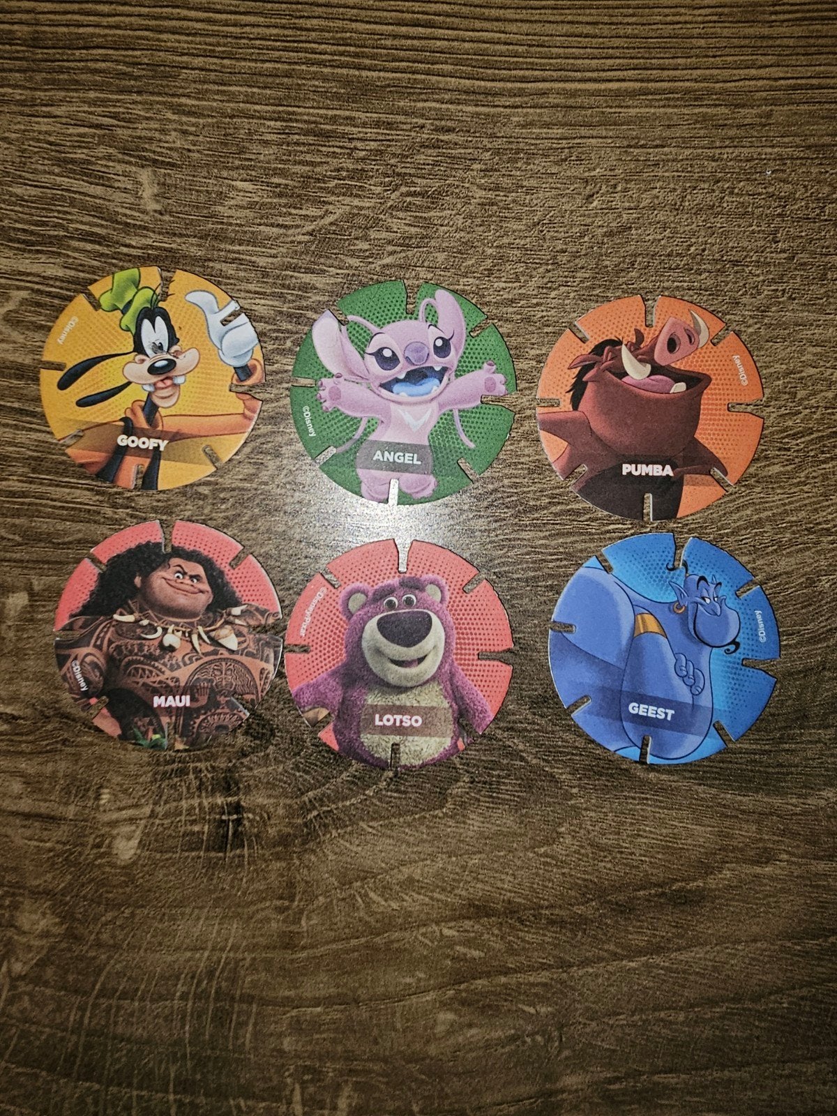 RUILEN Disney Diskeys, Ophalen of Verzenden, Verschillende figuren, Gebruikt, Overige typen