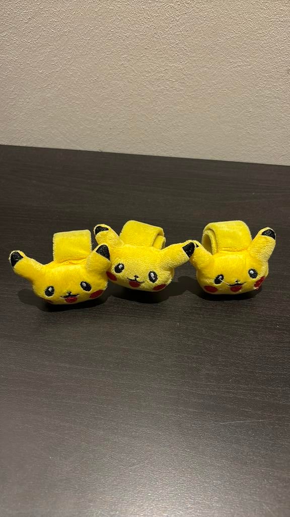 Pikachu slap bracelets / Pokémon armbandjes, ., Ophalen of Verzenden, Zo goed als nieuw, .