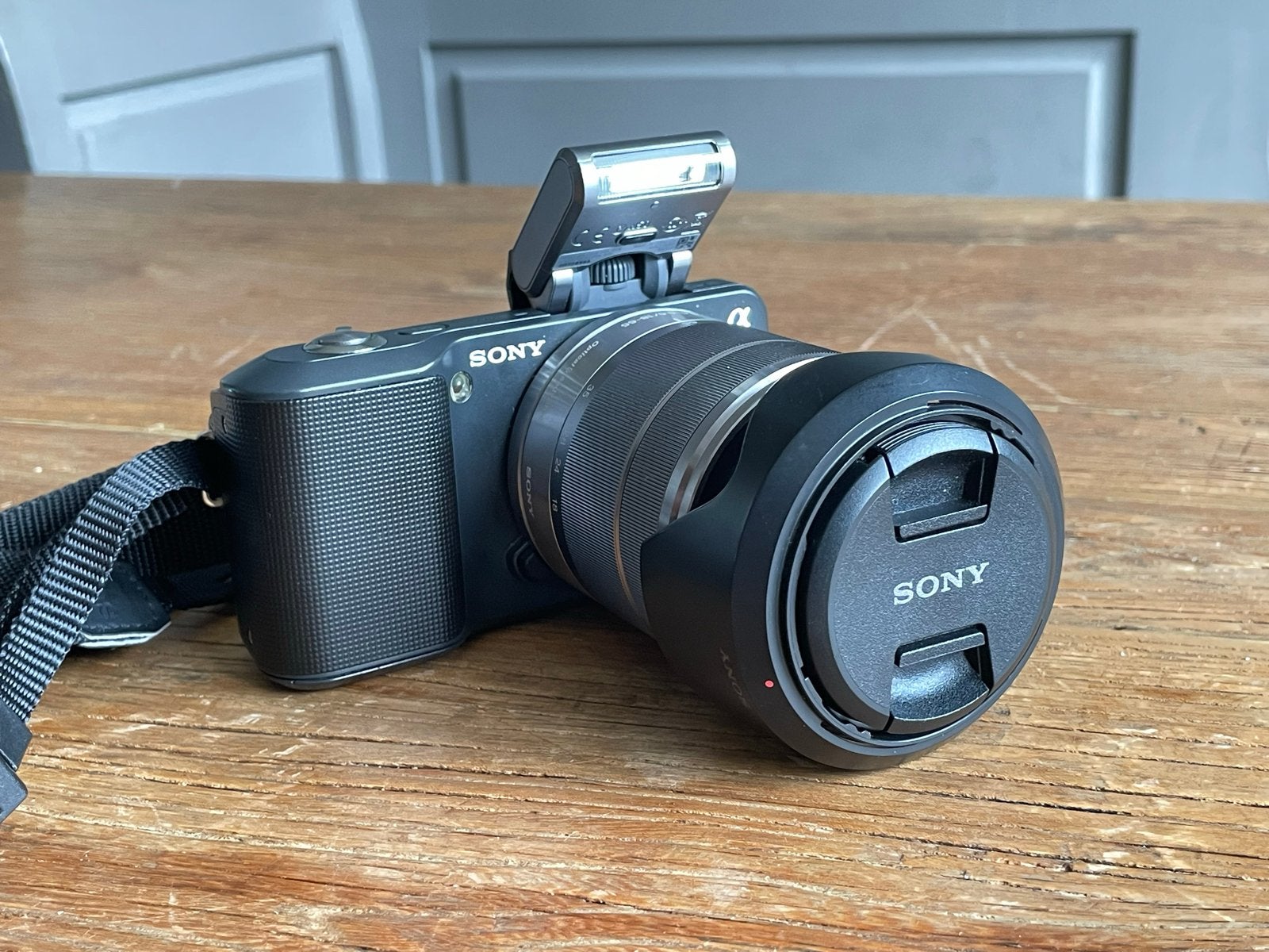 Sony Nex 3 camera met 18-55mm lens, compleet met accessoires, Ophalen of Verzenden, Zo goed als nieuw, Sony, Systeemcamera