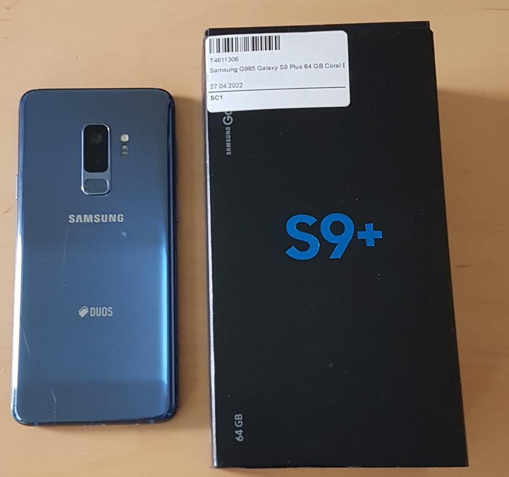 samsung galaxy s9 plus 256GB 2x sim kaart, 256 GB, Ophalen of Verzenden, Zo goed als nieuw, Zwart