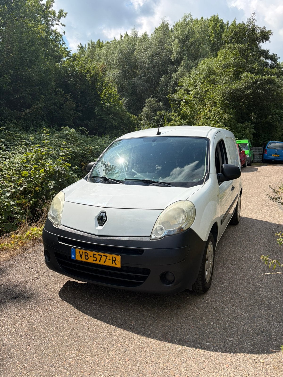 Renault Kangoo, Stof, Zwart, Renault, Wit