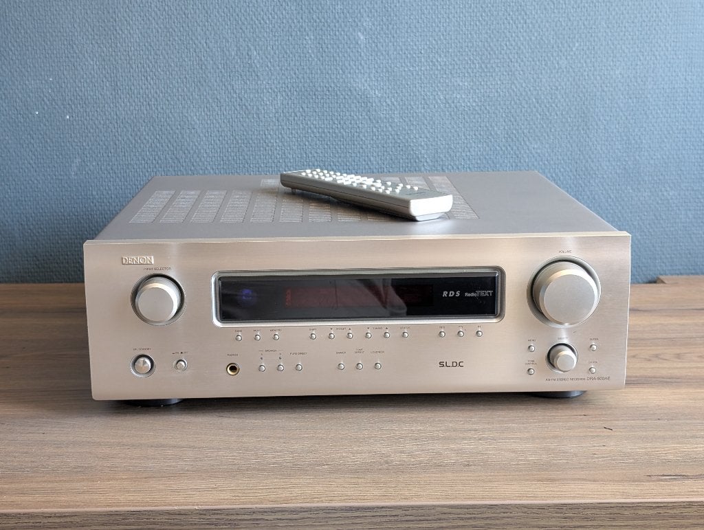 Denon DRA-500AE Stereo Reciever - Topstaat!, Denon, Ophalen of Verzenden, Zo goed als nieuw, 60 tot 120 watt