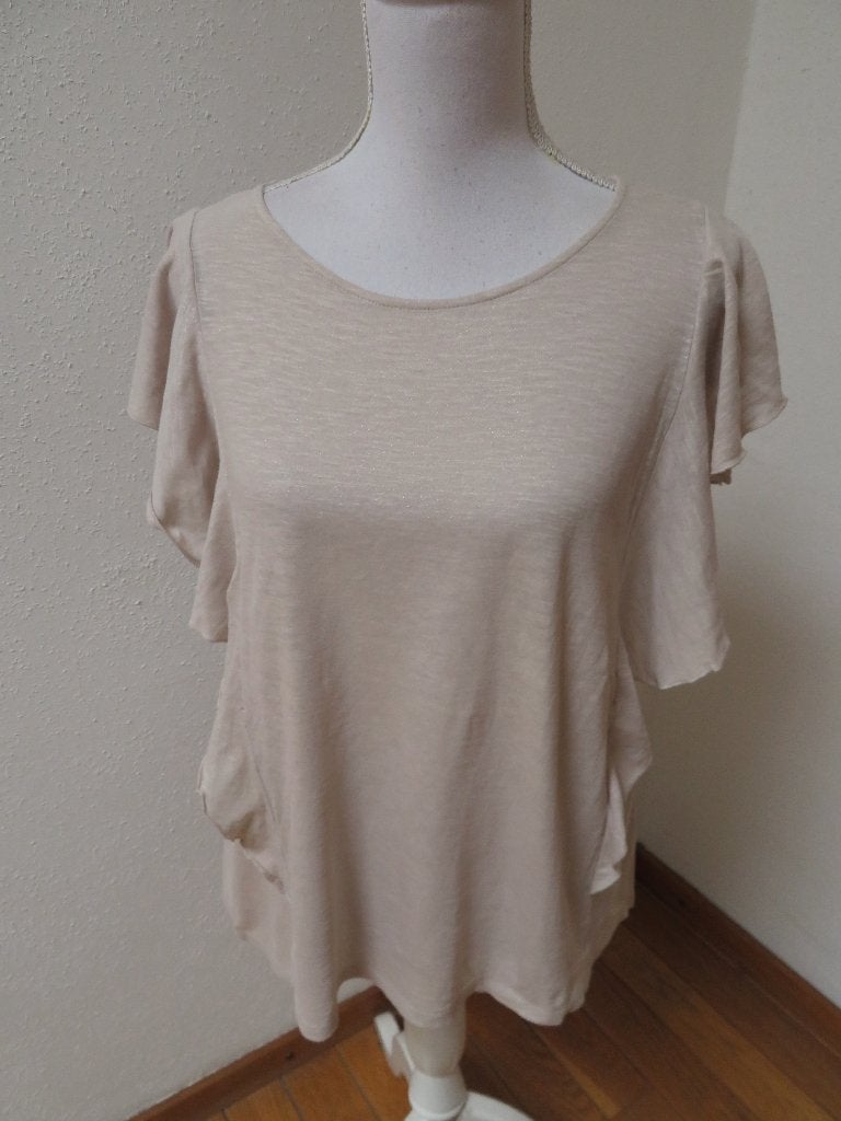 Z16 ESPRIT apart shirt beige maat M 38/40, Maat 38/40 (M), Beige, Ophalen of Verzenden, Zo goed als nieuw