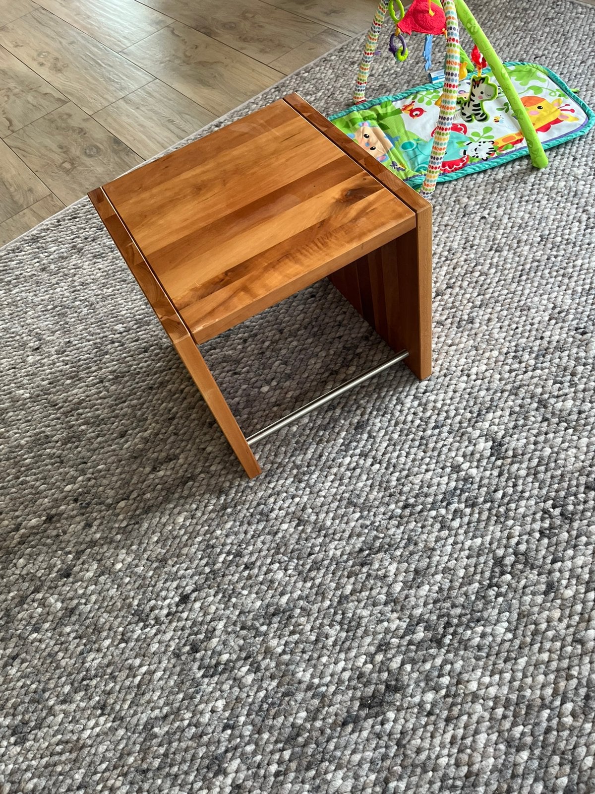 Bert plantagie bij zet tafel, Minder dan 50 cm, Vierkant, Ophalen of Verzenden, Zo goed als nieuw