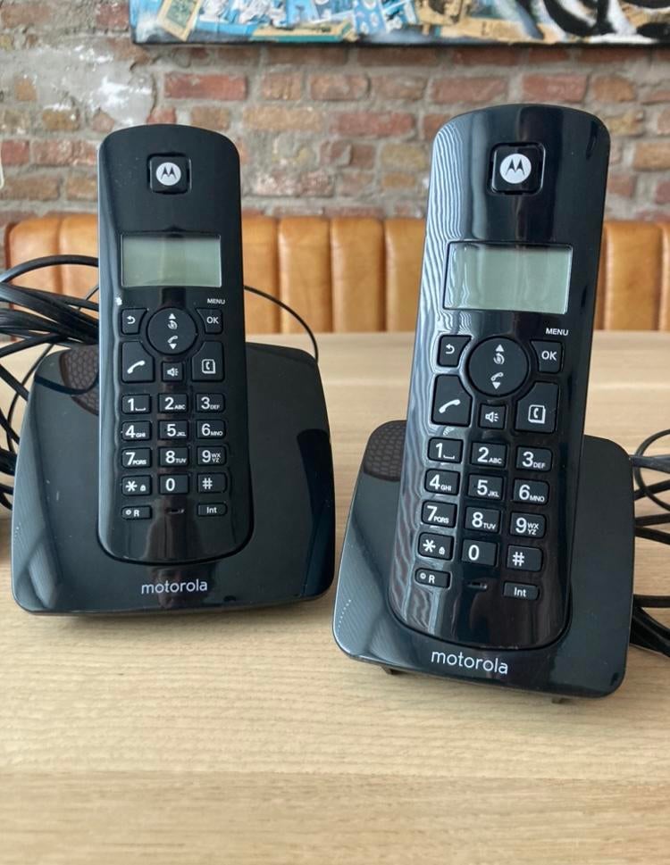 Telefoonset Motorola, Ophalen of Verzenden, Zo goed als nieuw