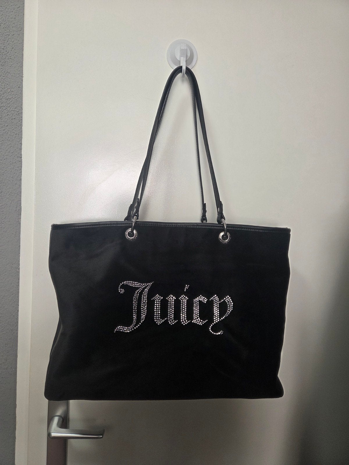 Juicy tas origineel, Ophalen of Verzenden, Zo goed als nieuw, Zwart, Shopper