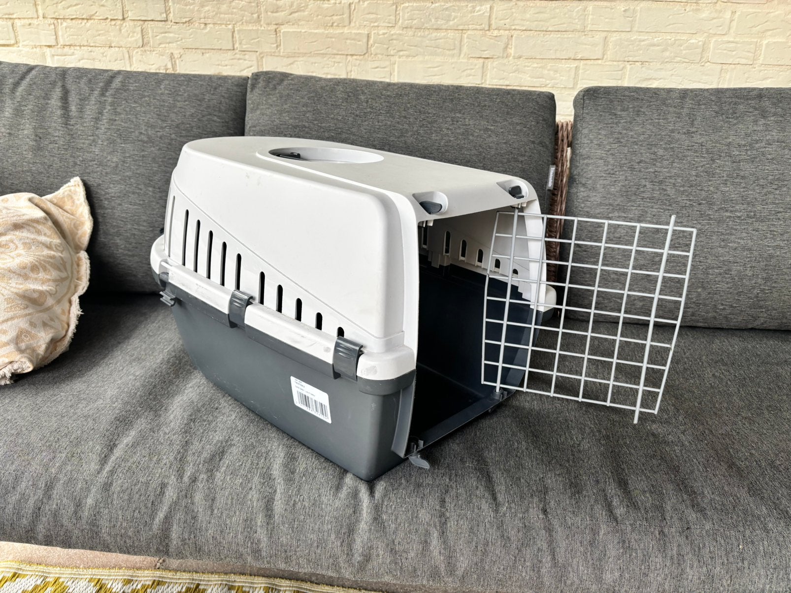 Katten reismandje, Dieren en Toebehoren, Ophalen, Zo goed als nieuw