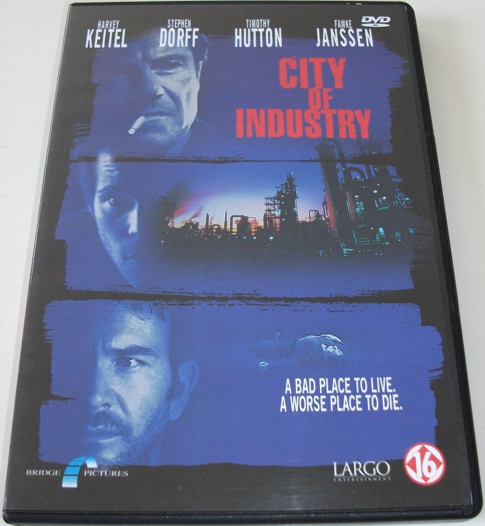 Dvd *** CITY OF INDUSTRY *** A bad place to live, Engels, Vanaf 16 jaar, Nederlands, Actiethriller