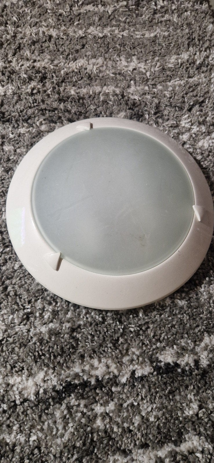 IKEA Plafondlamp, Metaal, Wit, Gebruikt, E14 (klein)