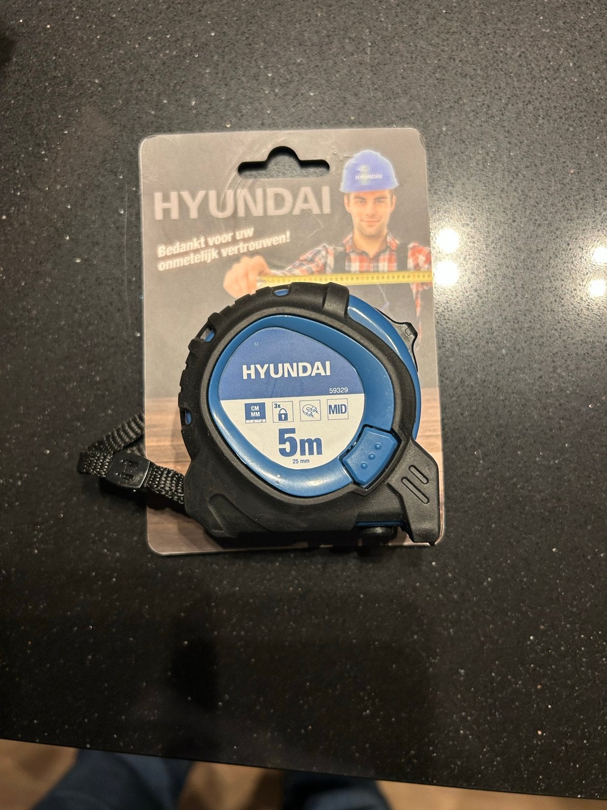Nieuwe partij Hyundai rolmaten 5 meter - 10 stuks, Ophalen of Verzenden, Nieuw, Rolmaat/meetlint, Overige merken
