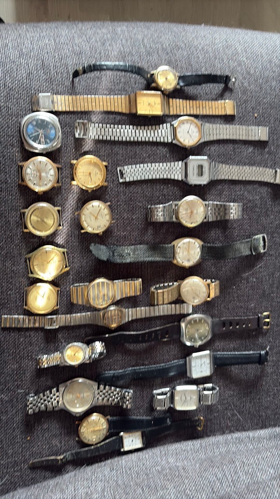 Flinke set met retro ouwe horloges, Ophalen of Verzenden, Gebruikt, Overige merken