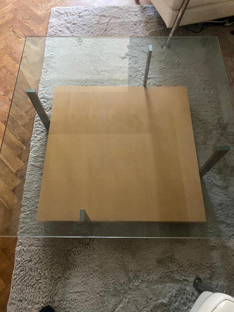 Rolf Benz Salontafel, Huis en Inrichting, Tafels | Salontafels, Ophalen, 50 tot 100 cm, Vierkant, 50 tot 100 cm