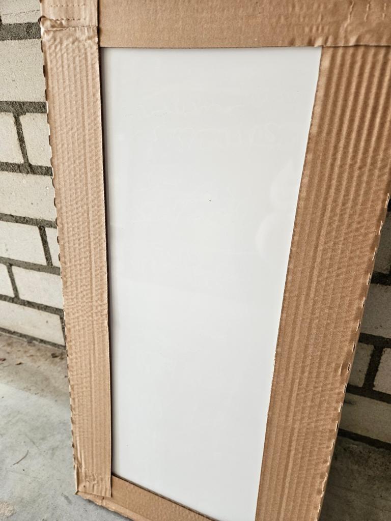 Witte glanzende wandtegels 30x60 cm, Ophalen, 40 tot 60 cm, Nieuw, Minder dan 5 m²