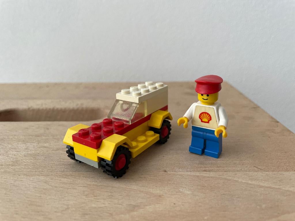 Lego 604-1 Shell-auto (ca. 1978), Ophalen of Verzenden, Gebruikt, Lego
