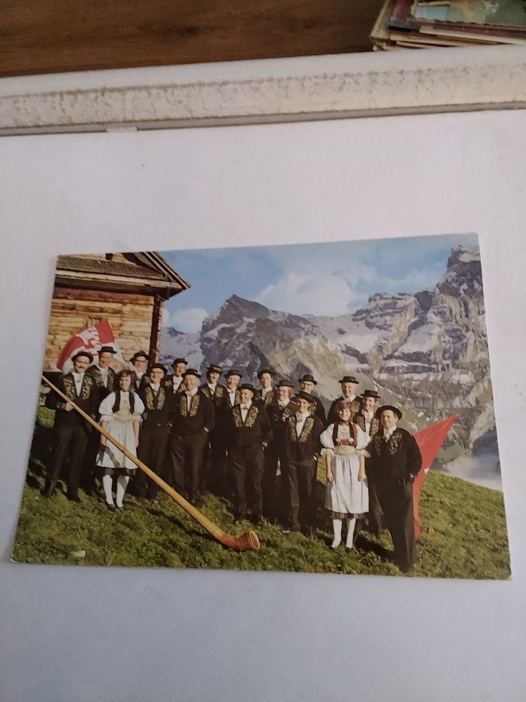 ALPENHOORN.  JODELCLUB 1975. ENGELBERG, Ophalen of Verzenden, 1960 tot 1980, Klederdracht