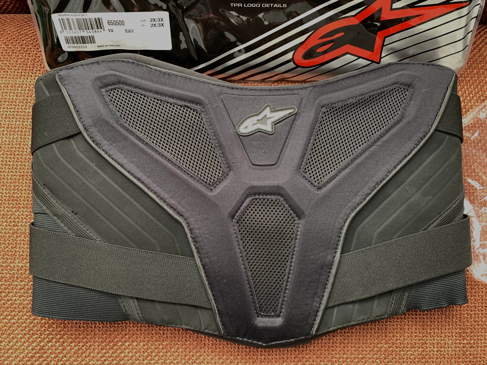 Alpinestart niergordel nieuw zwart xxl/xxxl, Ophalen of Verzenden, Nieuw met kaartje