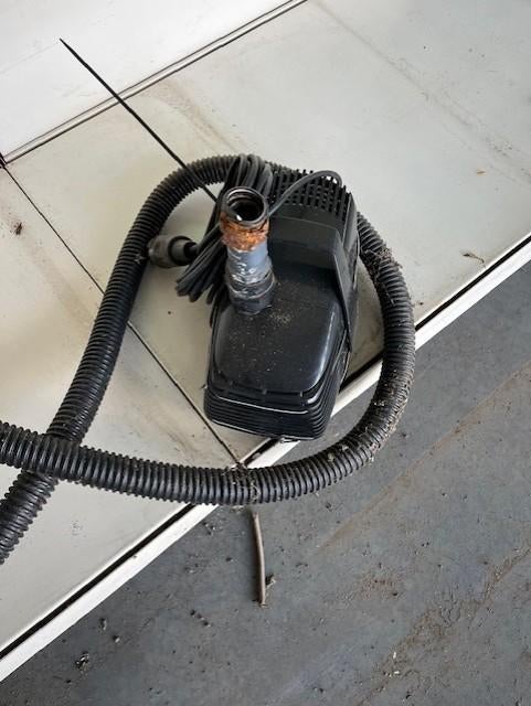 Vijverpomp, Tuin en Terras, Waterpompen, Ophalen, Gebruikt, Elektrisch, Overige typen