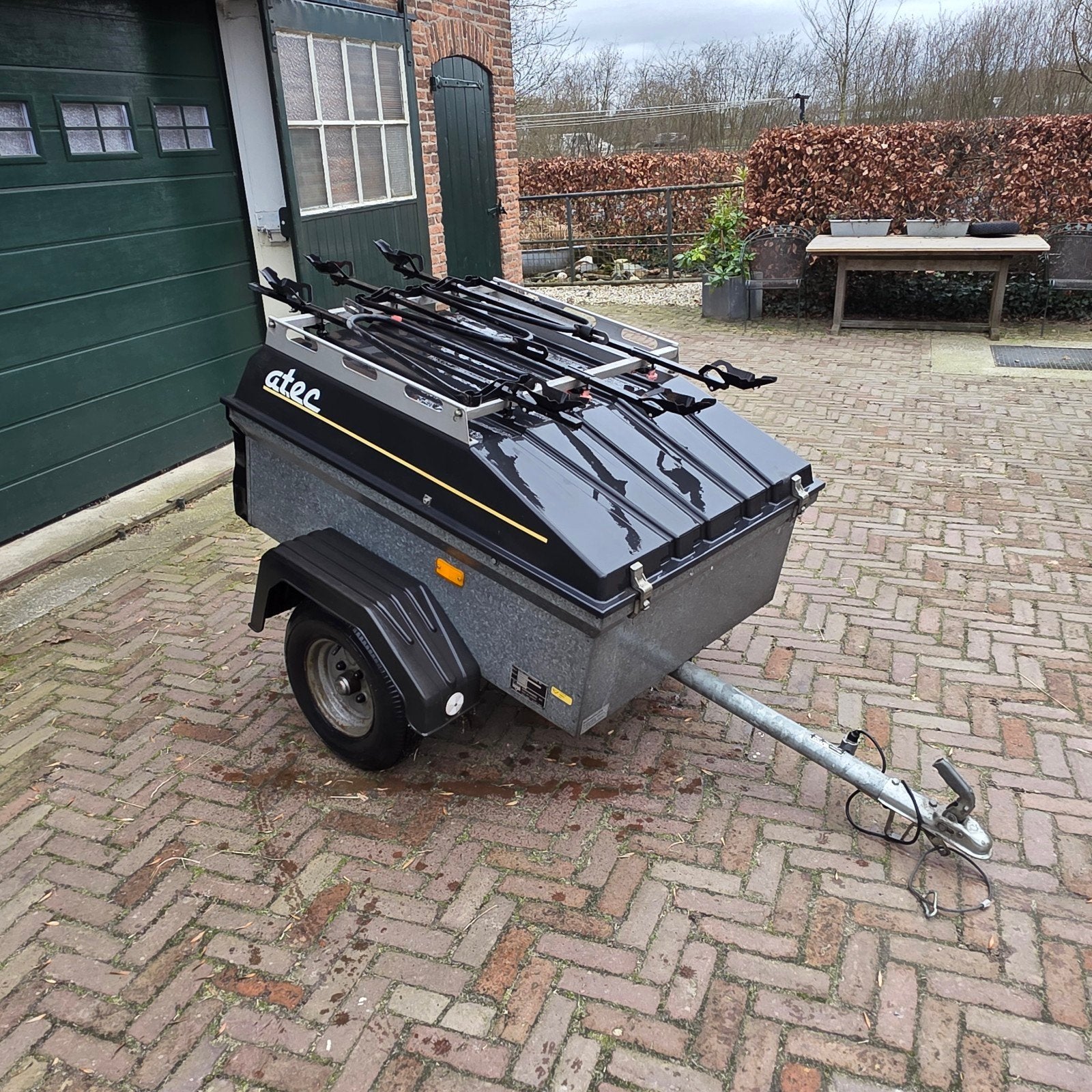 Saris speedy bagagewagen met fietsendrager 126x92x35, Auto diversen, Ophalen, Zo goed als nieuw