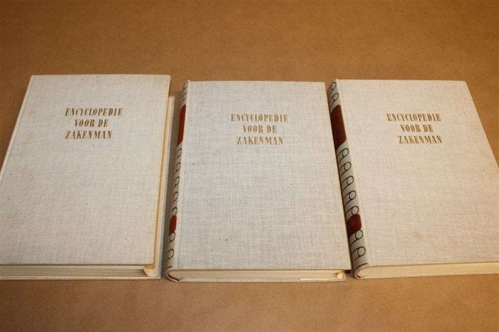 Encyclopedie voor de Zakenman — Compleet 3-delig 1956-1958, Boeken, Ophalen of Verzenden, Gelezen