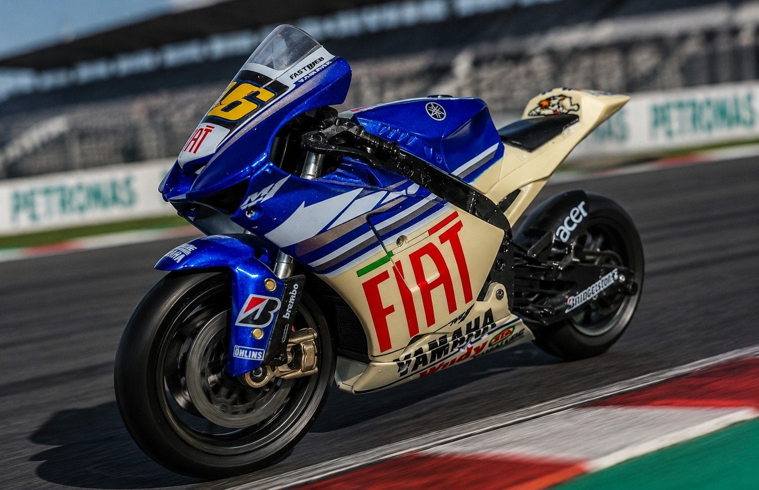 Yamaha YZR M1, Ophalen of Verzenden, Groter dan 1:32, Overige typen, Overige merken