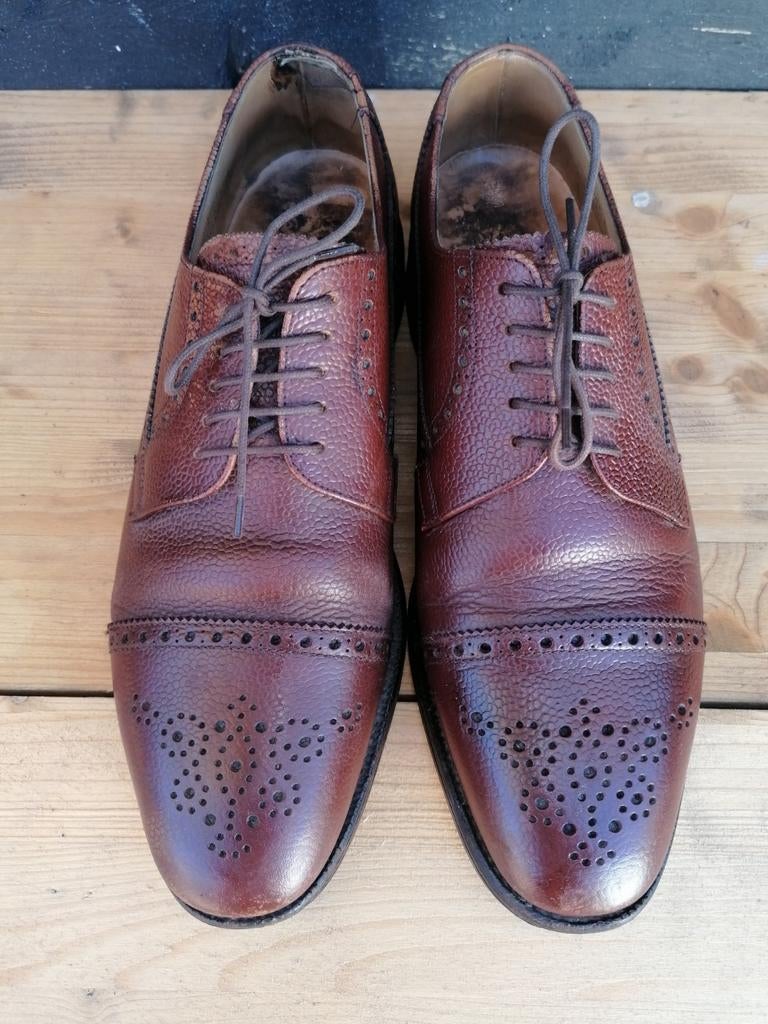 Vintage nette Engelse brogues, Ophalen