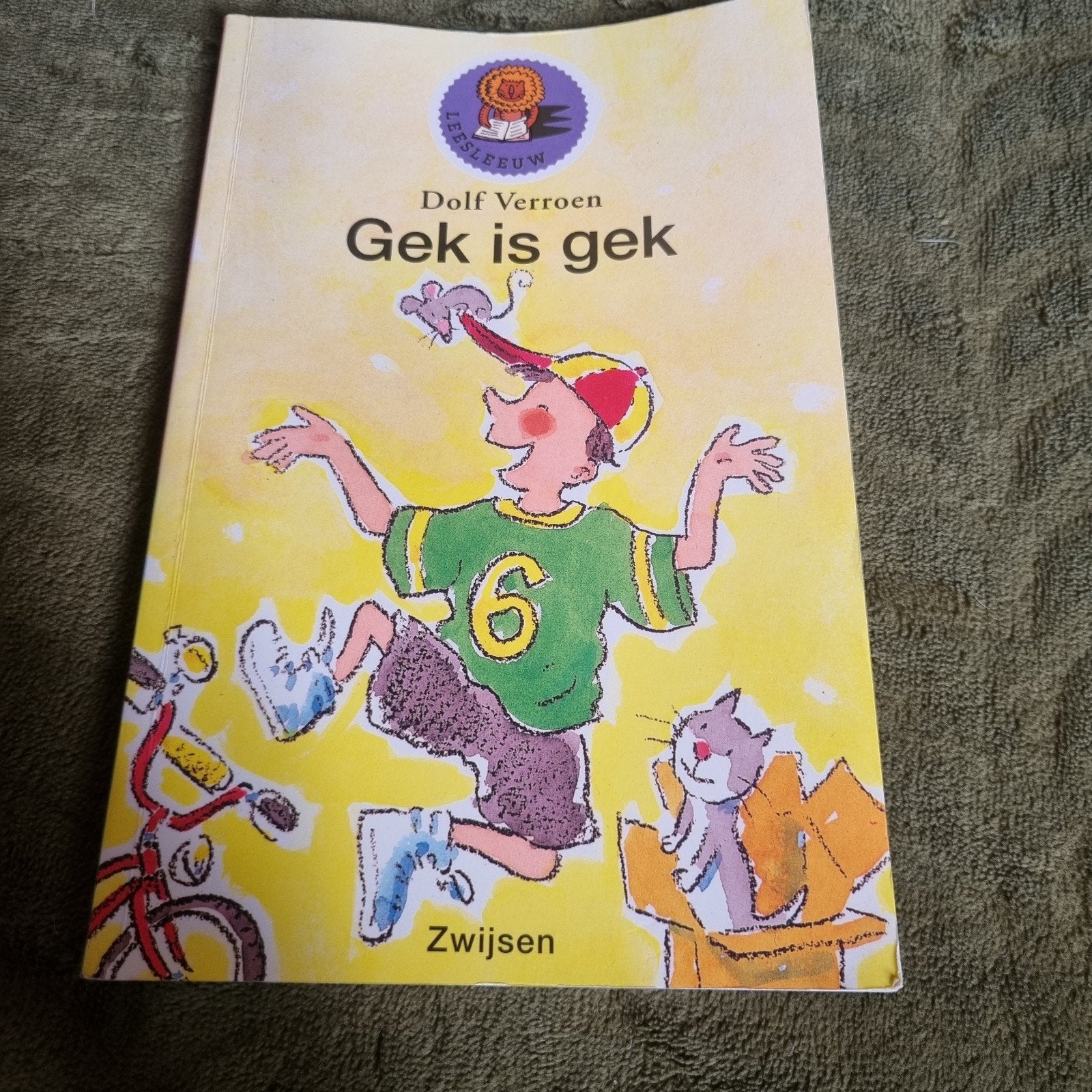 Gek is gek - Dolf Verroen (kinderboek) Groep 3 leerjaar 2, Ophalen of Verzenden, Gelezen, Dolf Verroen, Fictie algemeen