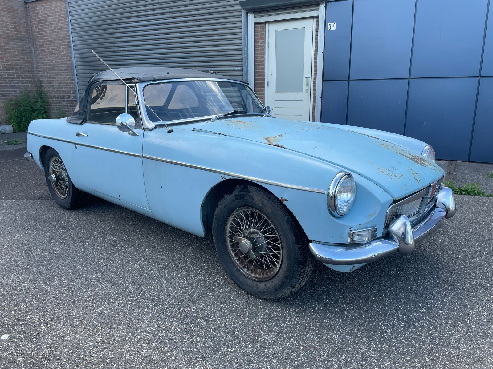Te koop: MG B lepeldeur Eerste type MGB, Particulier, Te koop