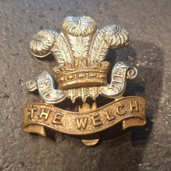 ww2 engelse cap badge, Ophalen of Verzenden, Engeland, Embleem of Badge