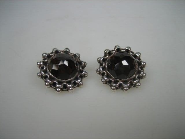 Antieke Zilveren Oorclips uit 1930 -1940, Sieraden, Tassen en Uiterlijk, Oorbellen, Zo goed als nieuw, Hangers, Zilver, Zilver