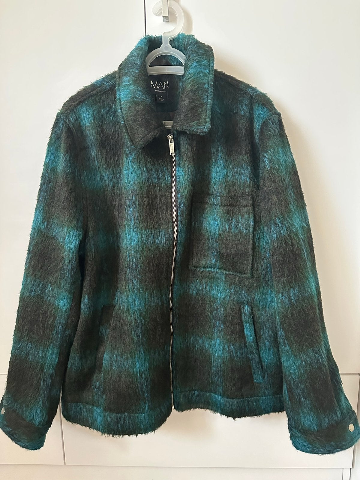 BoohooMAN geruite jacket - Nieuw met kaartjes, Ophalen of Verzenden, Nieuw, Maat 48/50 (M), Meerkleurig