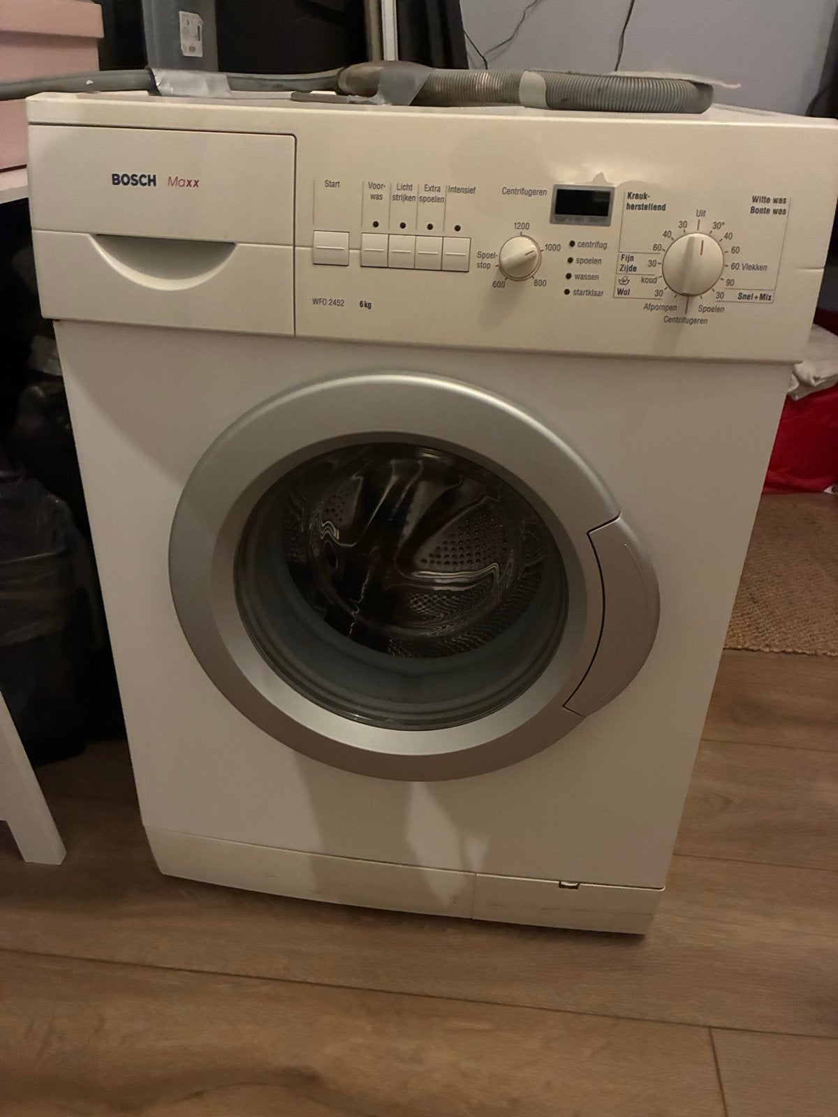 Bosch Maxx WFO2452NL/09 Wasmachine - 6 kg, 1200 toeren, Witgoed en Apparatuur, Ophalen, Gebruikt, Voorlader, 85 tot 90 cm