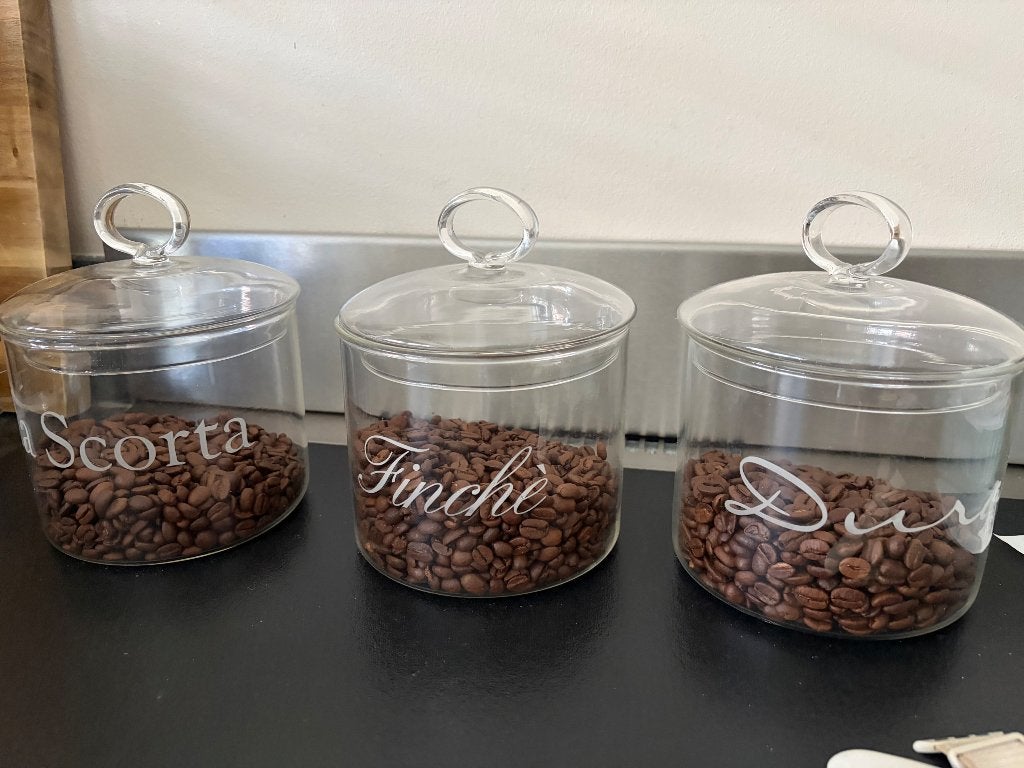 Rivièra maison potten finche dura la scorta, Ophalen, Zo goed als nieuw, Overige materialen, Pot, Bus of Blik