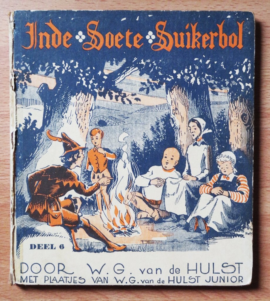 WG van de Hulst In de Soete Suikerbol deel 6 ( 1e druk? ), Eén stripboek, Ophalen of Verzenden, Gelezen