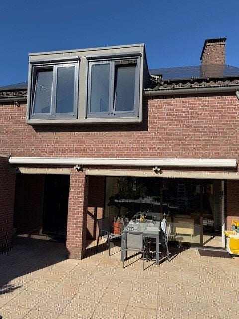 Elektrisch zonnescherm 585cm, Tuin en Terras, Ophalen, Gebruikt, 450 cm of meer, Elektrisch