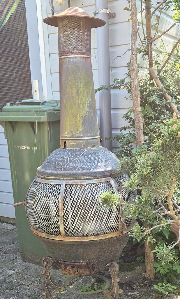 Tuinkachel/oud ijzer gratis, Tuin en Terras, Ophalen of Verzenden, Gebruikt