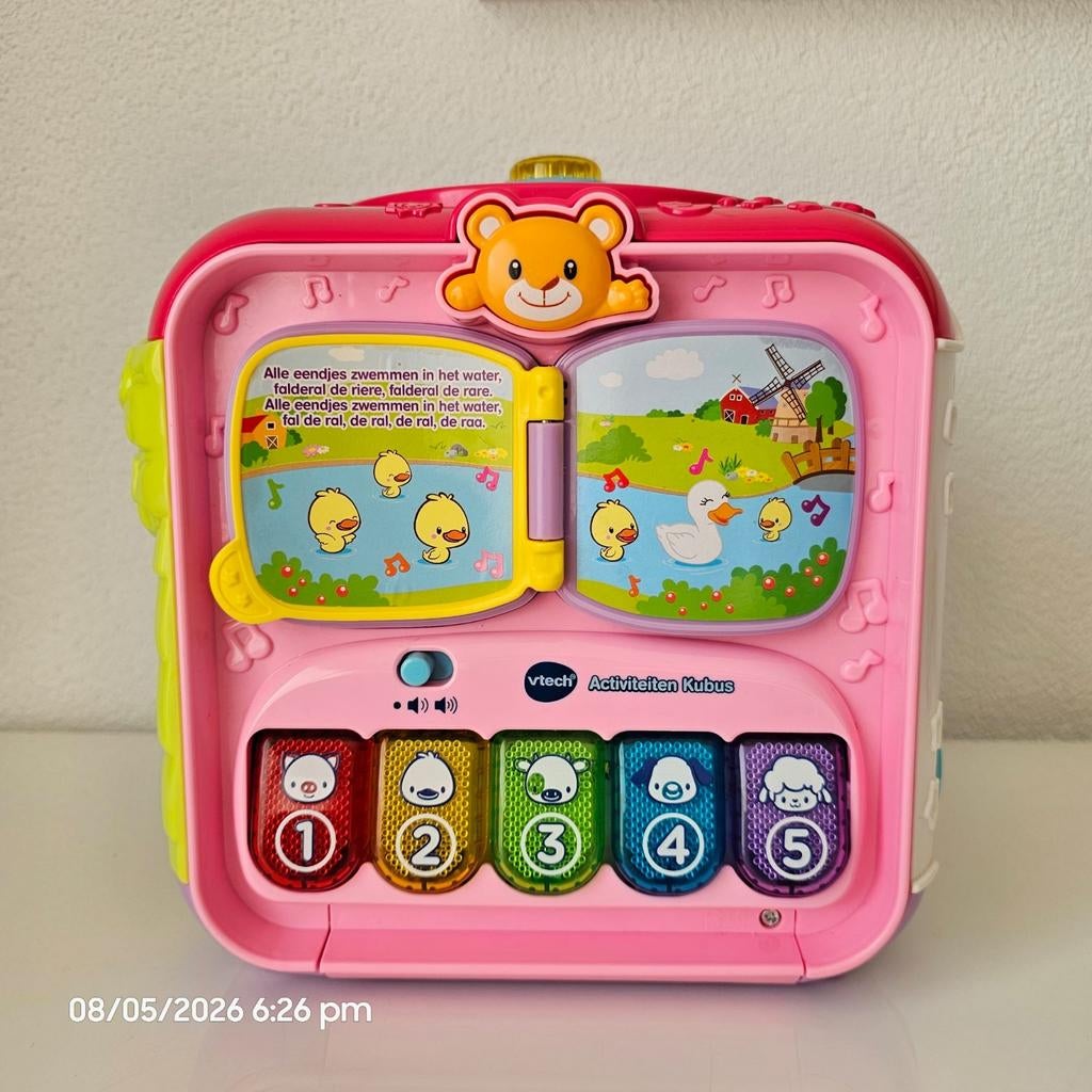 Speelgoed / VTech Baby activiteiten kubus, Kinderen en Baby's, Speelgoed | Vtech, Ophalen, 6 maanden tot 2 jaar