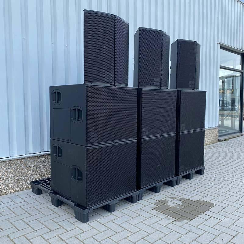 d&b audiotechnik AL60 (6) + V-GSUB (6), Overige typen, Zo goed als nieuw, 120 watt of meer, Ophalen