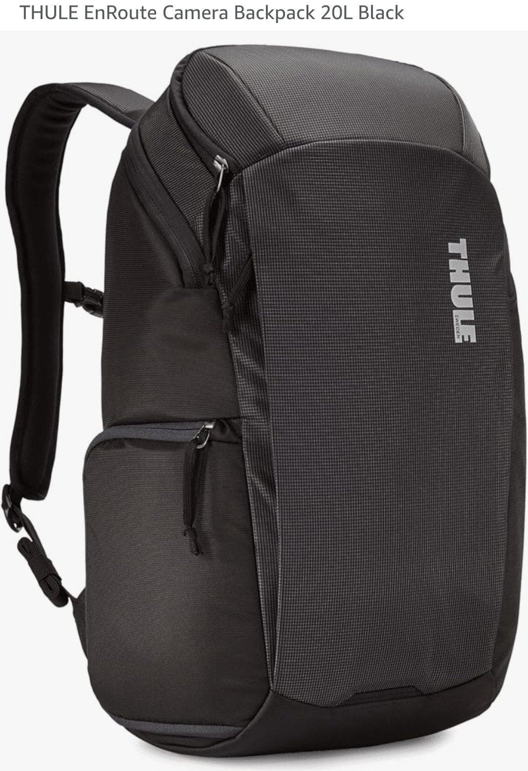 THULE EnRoute Backpack 20L Zwart, Rugtas, Nieuw, Ophalen of Verzenden, Zwart